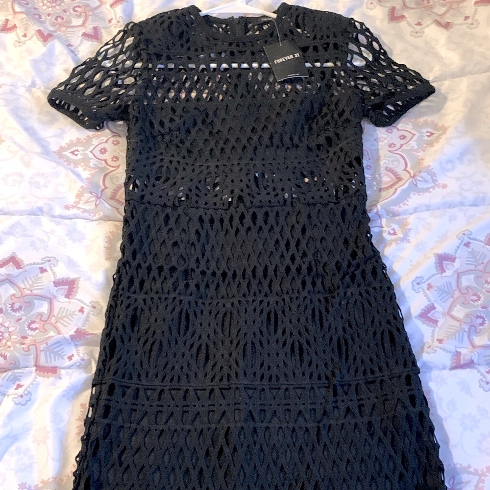 Forever 21 Mesh Mini Dress